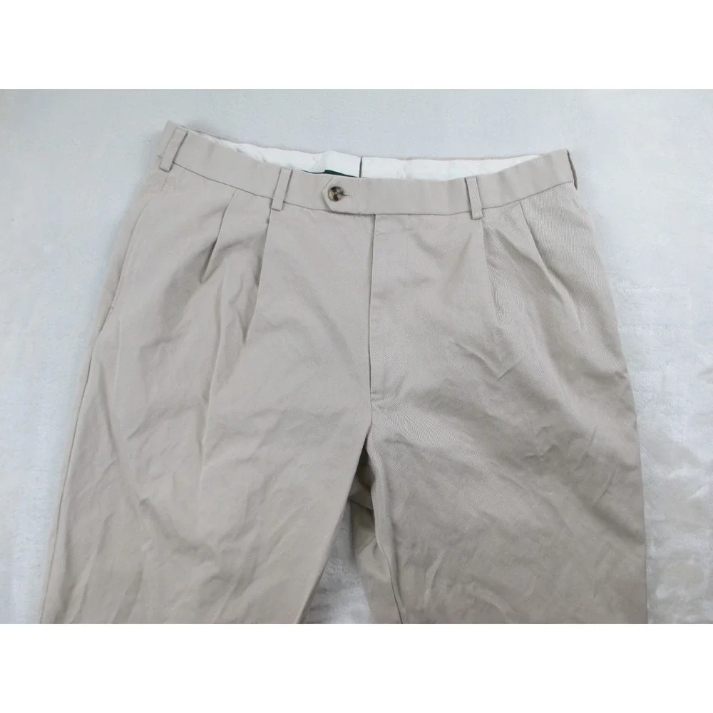 Brooks Brothers Pants Mens 38 Brown Chino Madison Preppy Golf‎ Golfer 38X32*